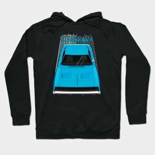 Dodge Charger 1968 - Blue Hoodie